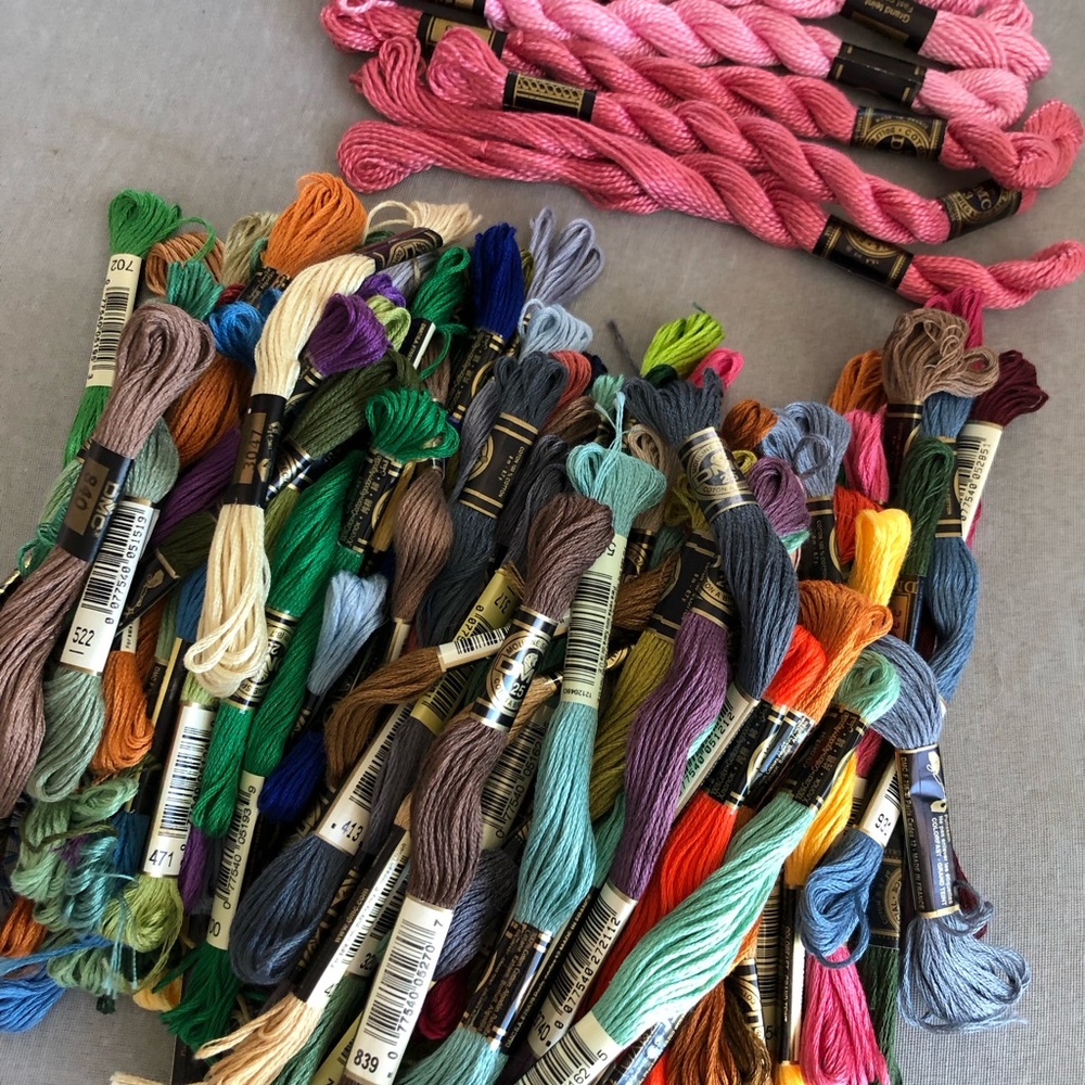 DMC embroidery floss
